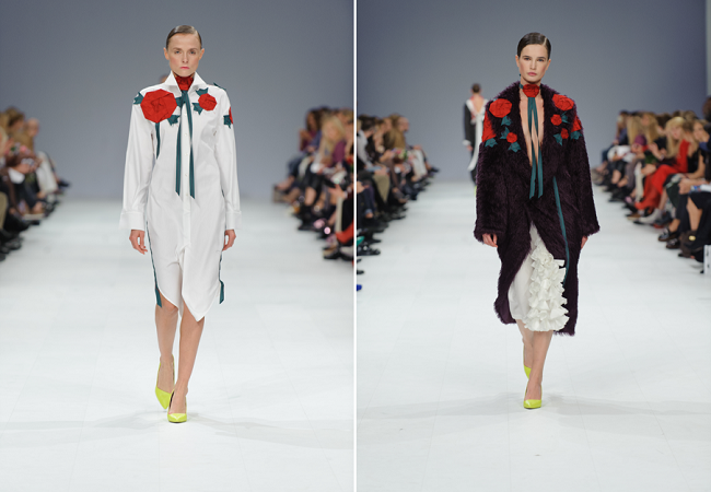 Прозорі блузки, кльош і вічна смужка: модні тренди сезону весна/літо-2017 від українських дизайнерів. Частина перша